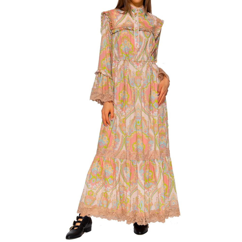 Gucci Multicolor Cotton Casual Dress for Women