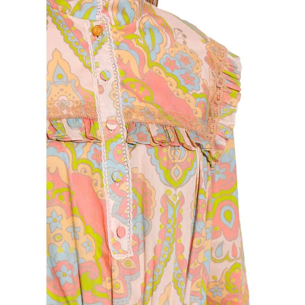Gucci Multicolor Cotton Casual Dress for Women
