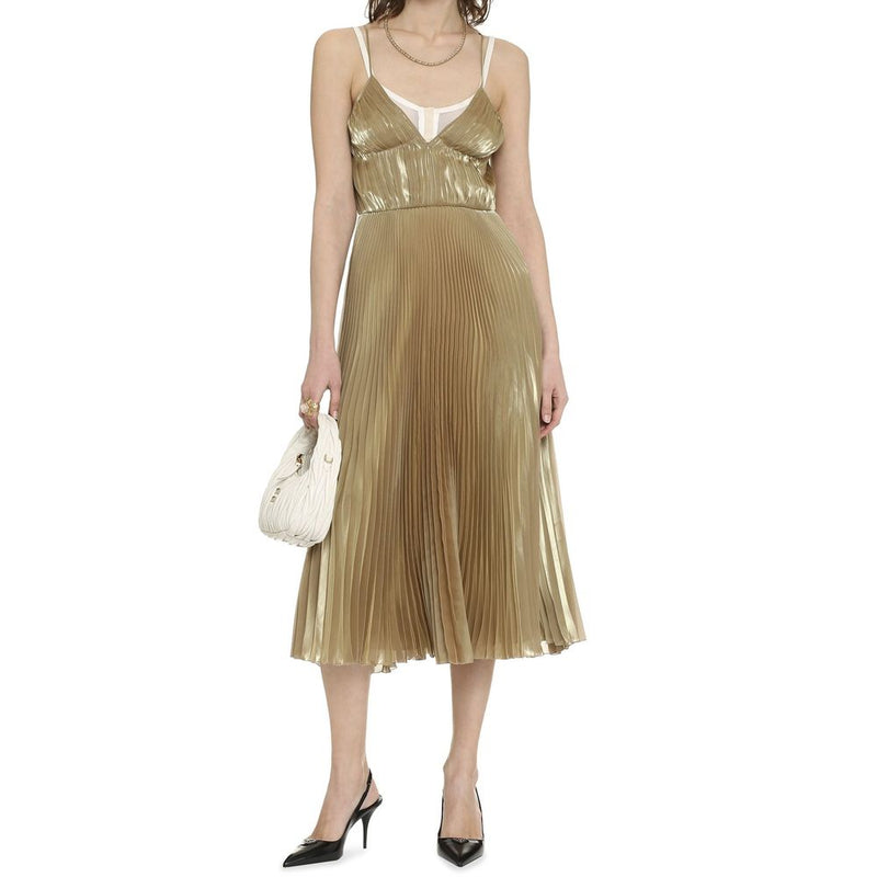 Prada Gold Sleeveless Casual Dress for Women