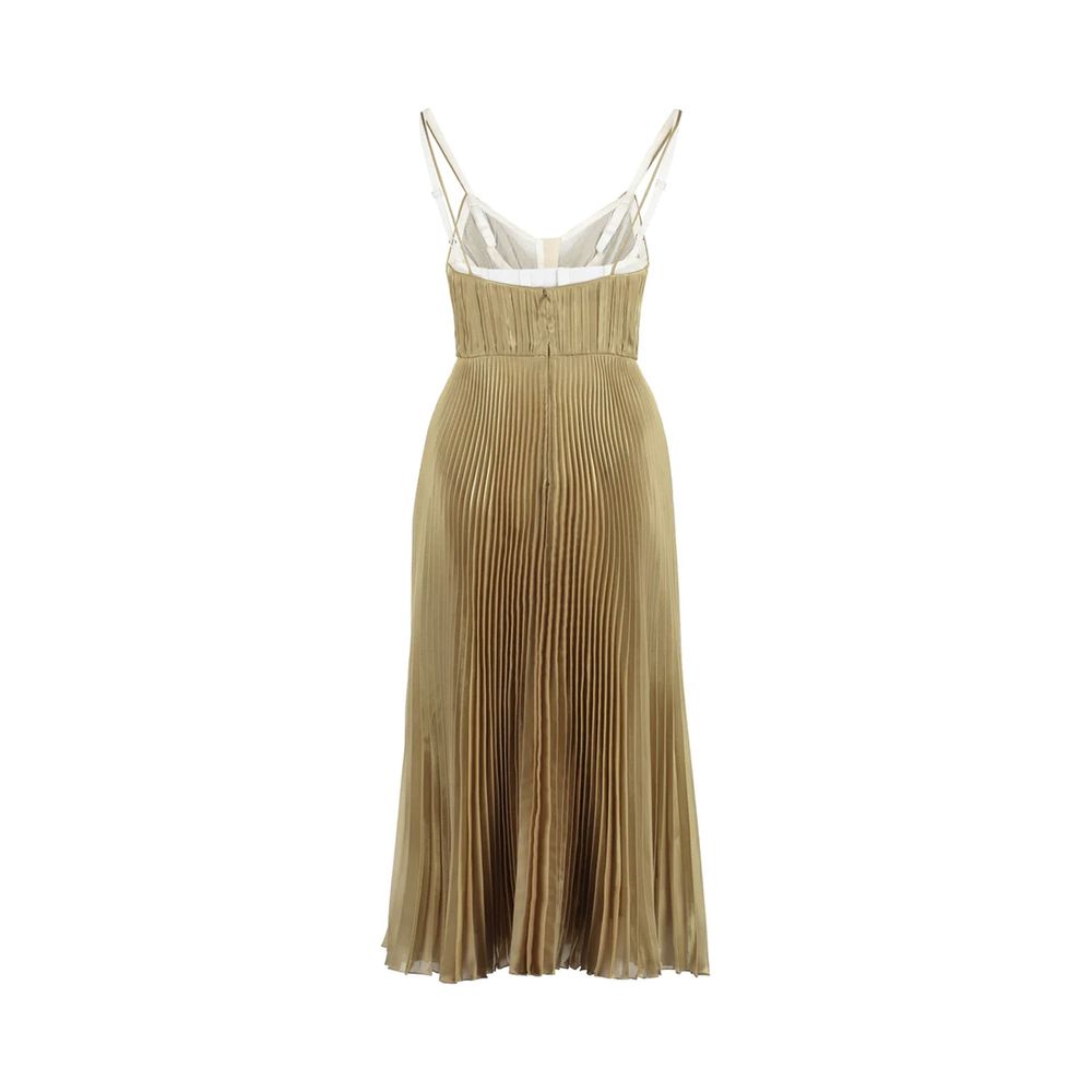 Prada Gold Sleeveless Casual Dress for Women