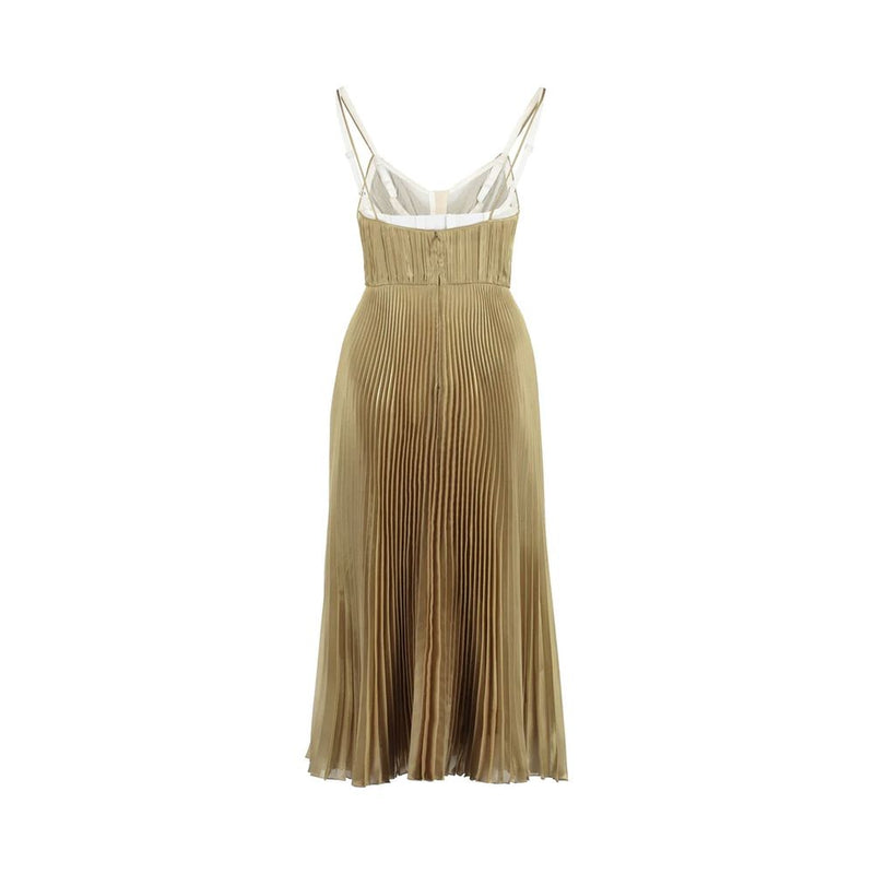 Prada Gold Sleeveless Casual Dress for Women