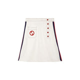 Gucci White Polyester Mini Skirt for Women