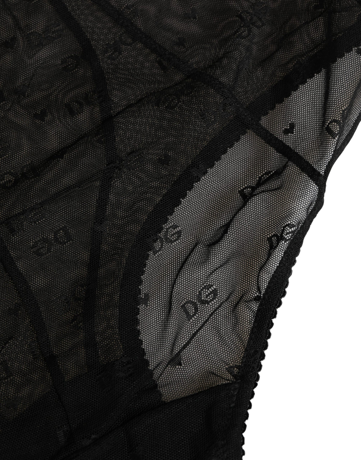 Dolce & Gabbana Black High Waist Girdle Panty Underwear
