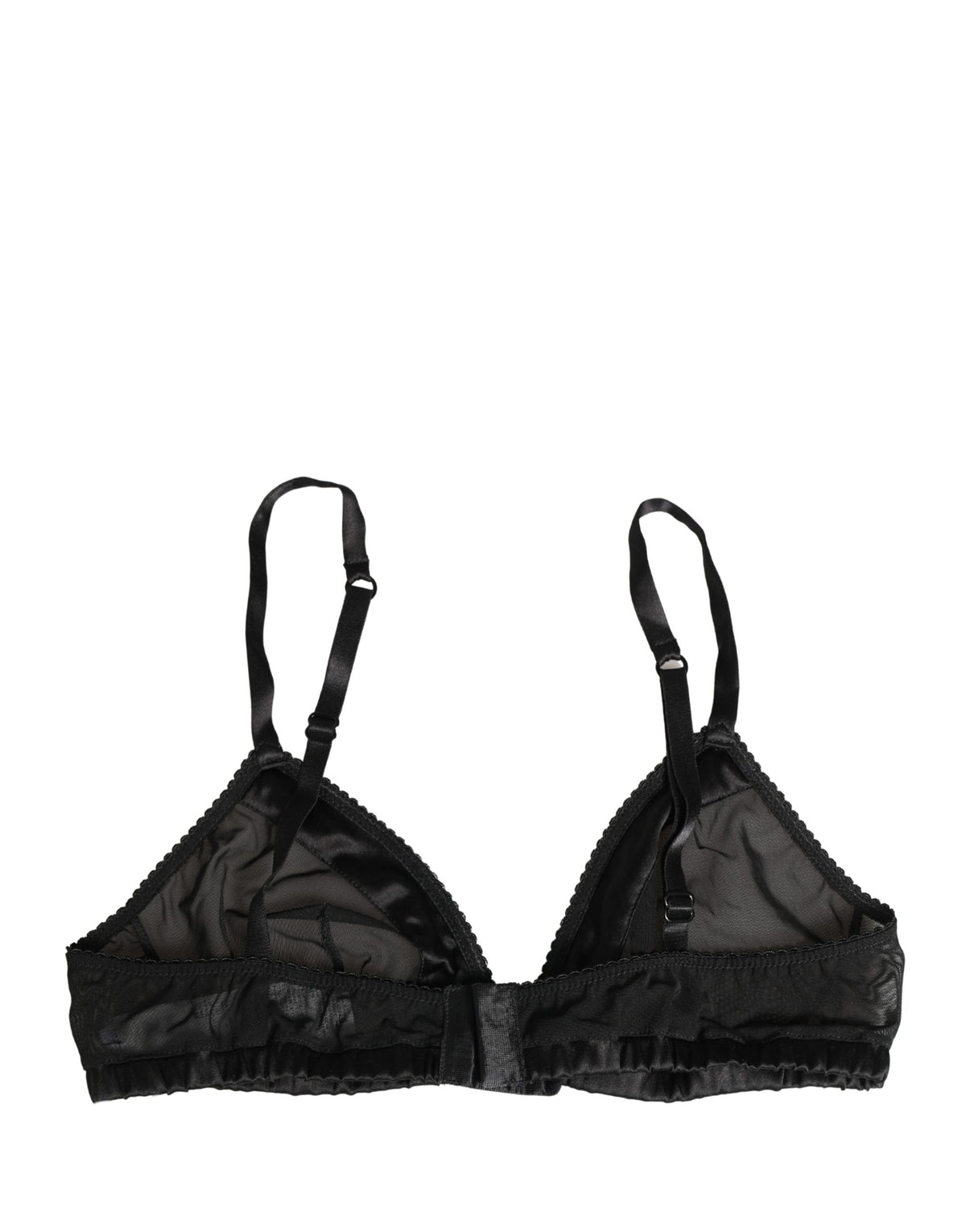 Dolce & Gabbana Soft Cup Bra - Black Nylon Stretch Underwear