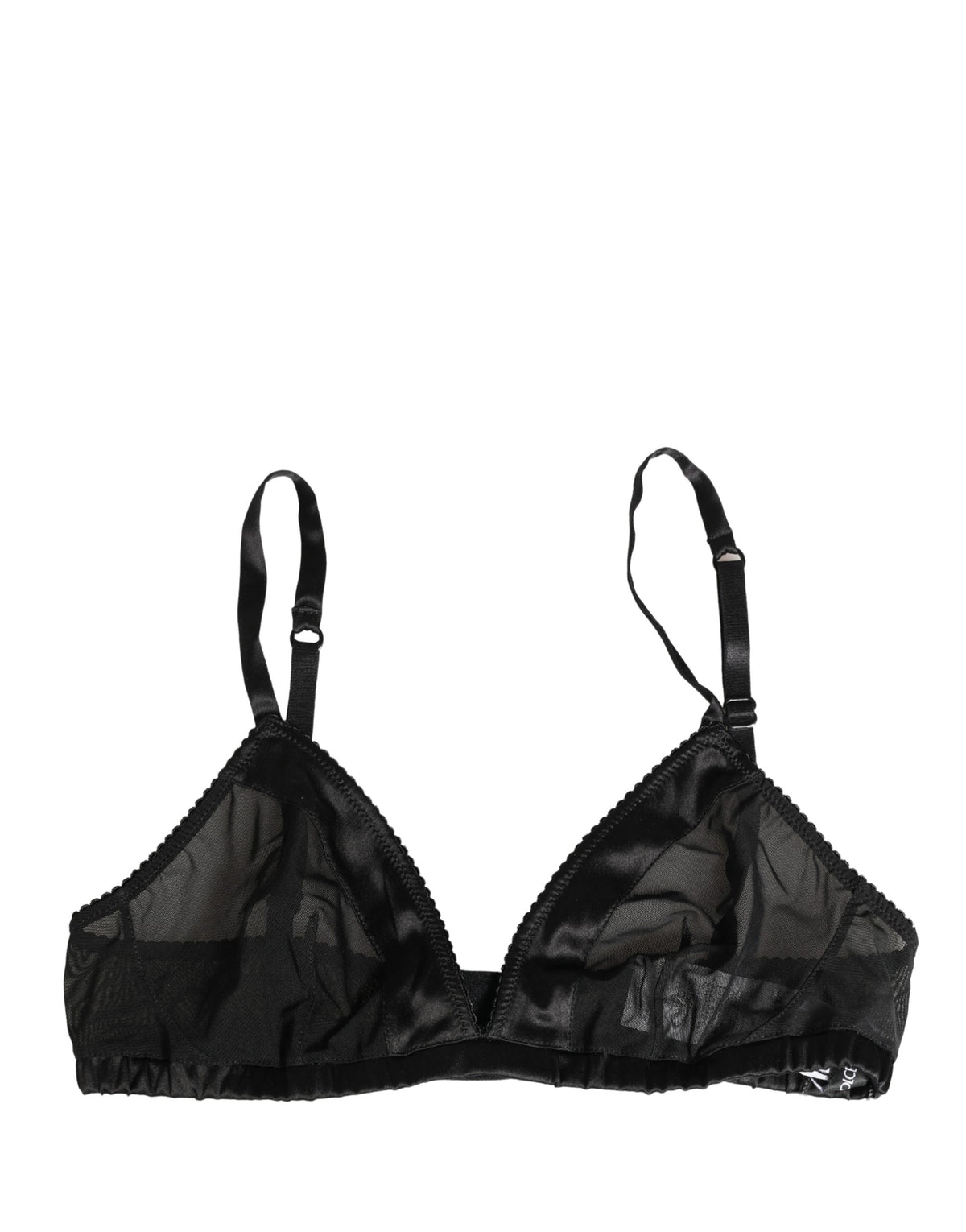 Dolce & Gabbana Soft Cup Bra - Black Nylon Stretch Underwear