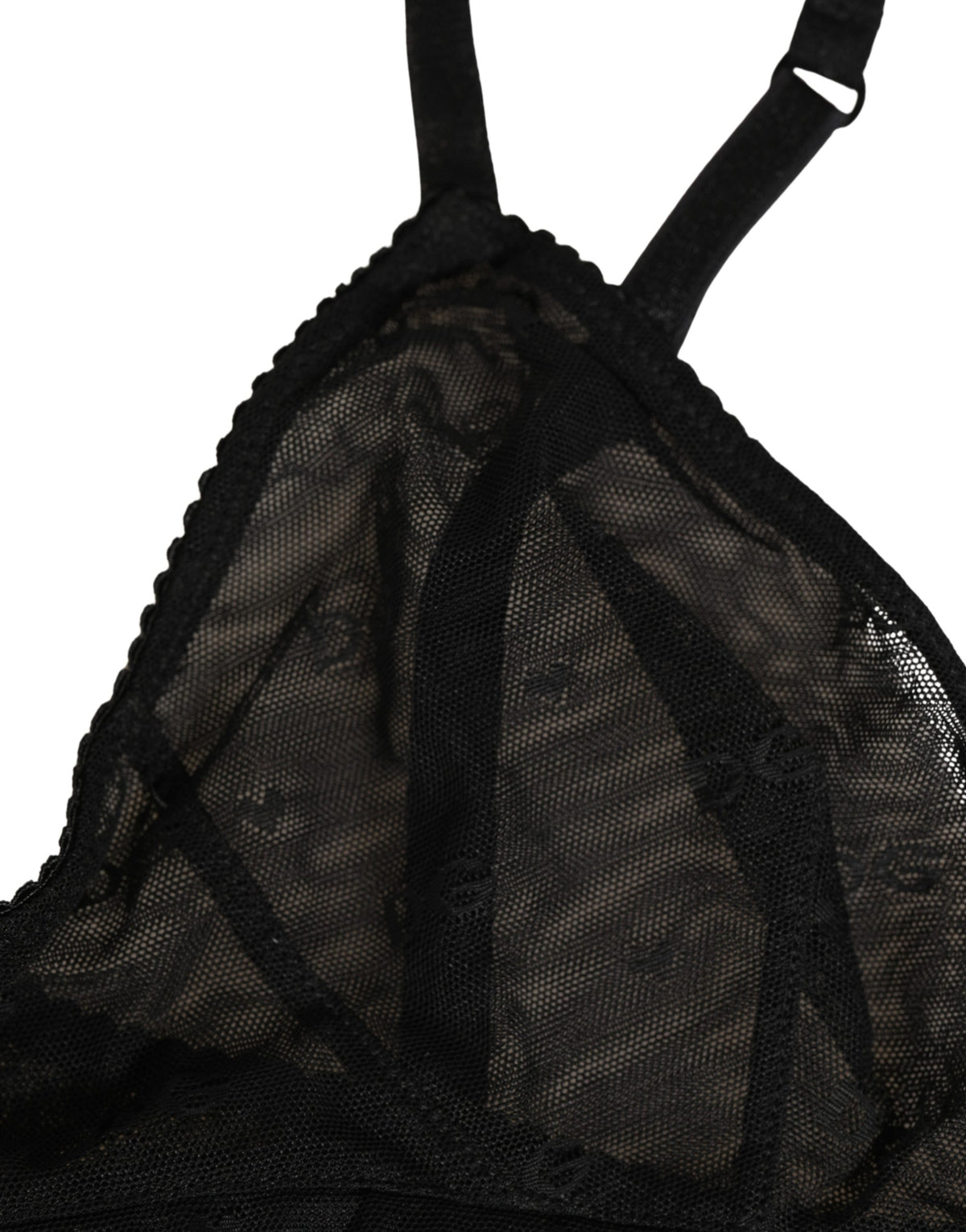Dolce & Gabbana Soft Cup Brassiere en Nylon Noir