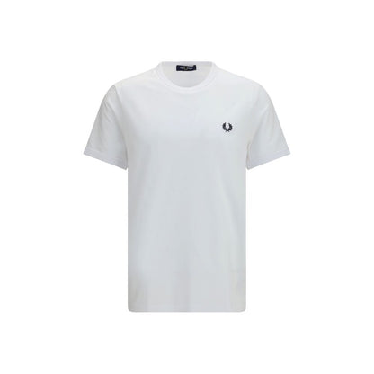 T-shirt en coton blanc Fred Perry