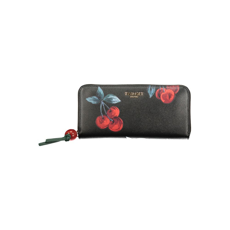 Twinset Cherrie Black Polyurethane Women's Wallet