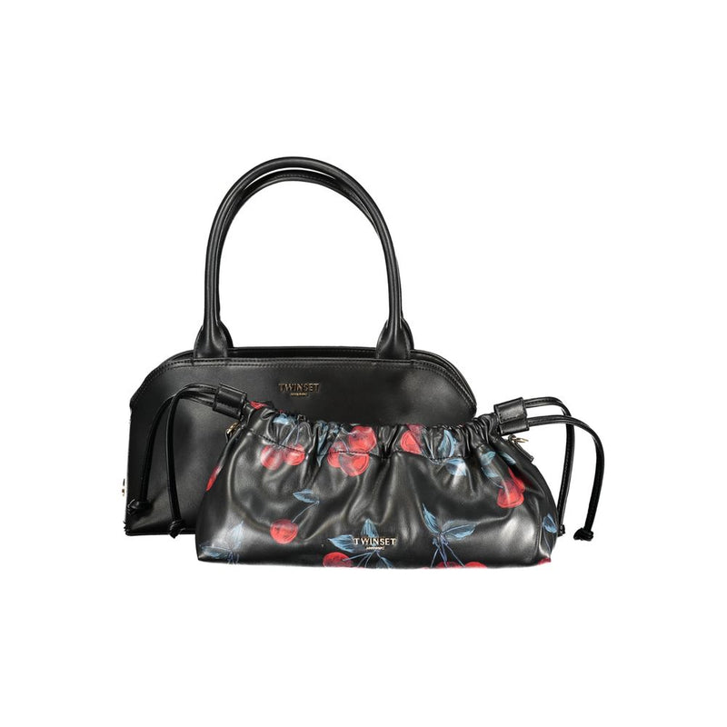 Twinset Bold Black Polyurethane Women's Bag