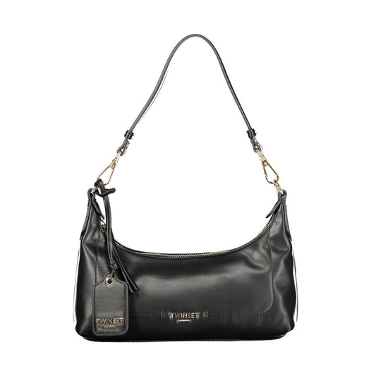 Sac à main en polyéthylène noir Twinset