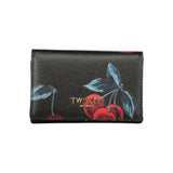 Twinset Cherrie Black Polyethylene Wallet