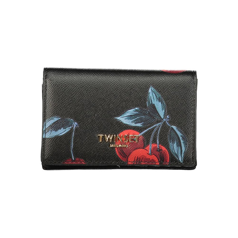 Twinset Cherrie Black Polyethylene Wallet