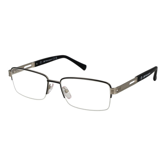 BMW Motorsport Black Metal Glasses Frames for Men
