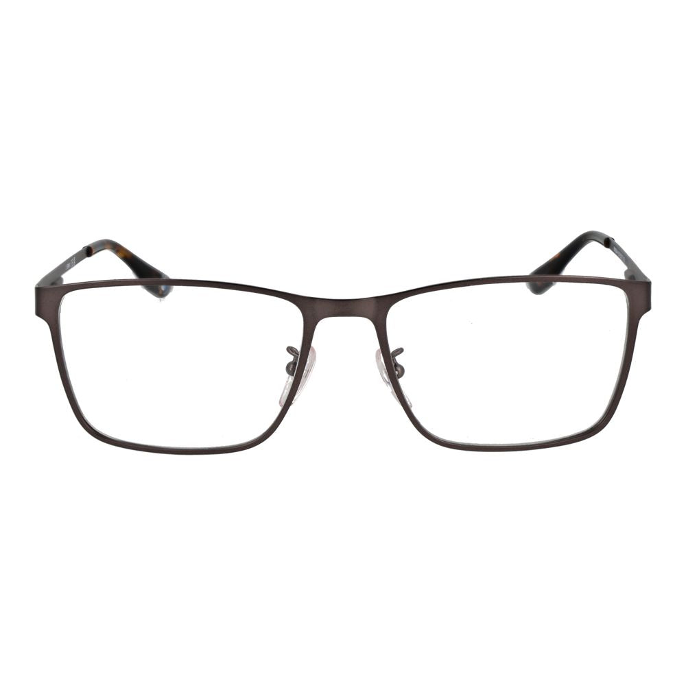 BMW Gray Metal Glasses (Frames) - Stylish Rectangle Design