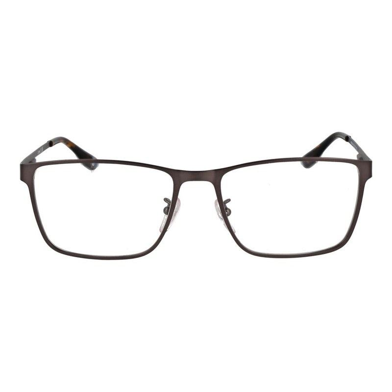 BMW Gray Metal Glasses (Frames) - Stylish Rectangle Design