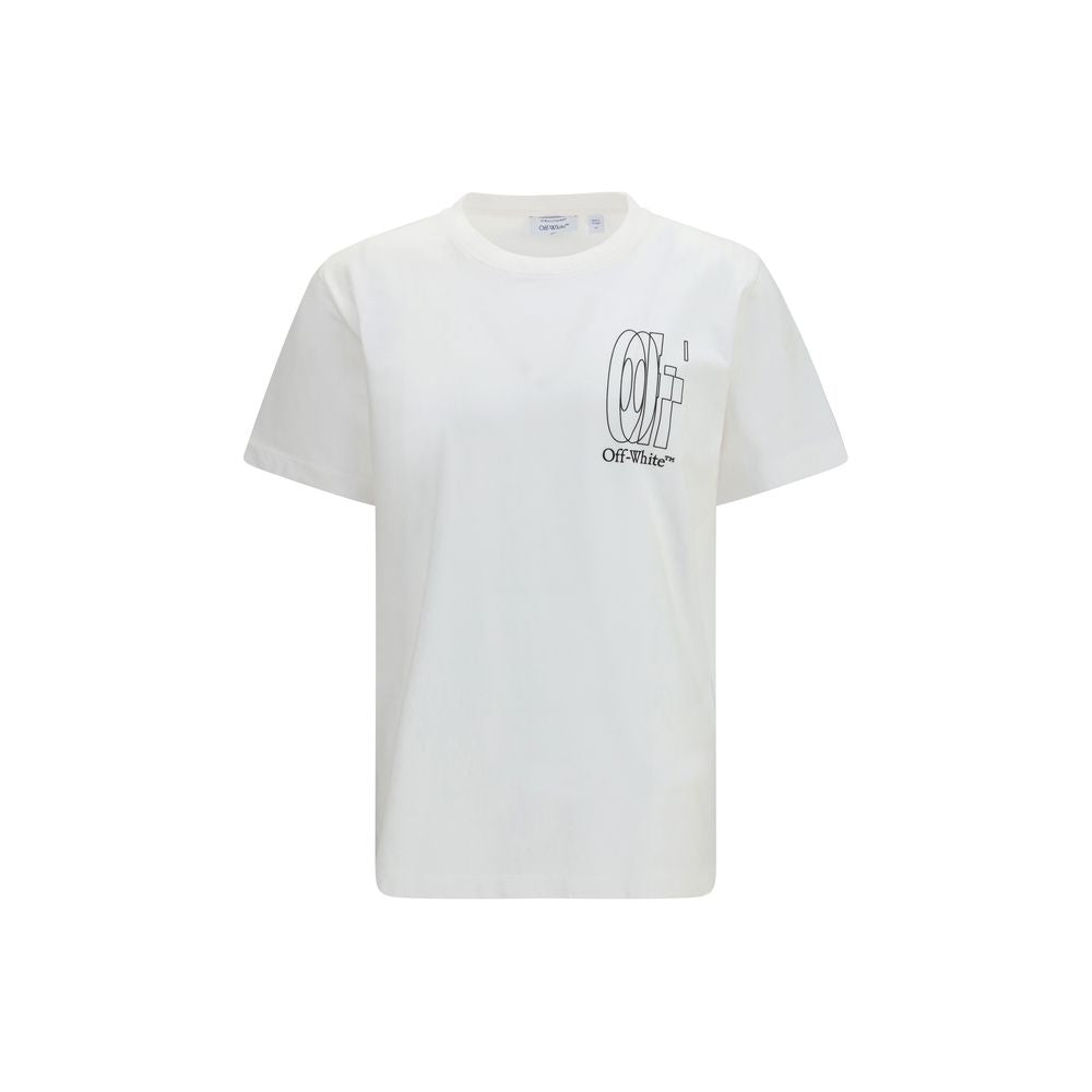 Off-White Big Double Arrow White Cotton T-Shirt