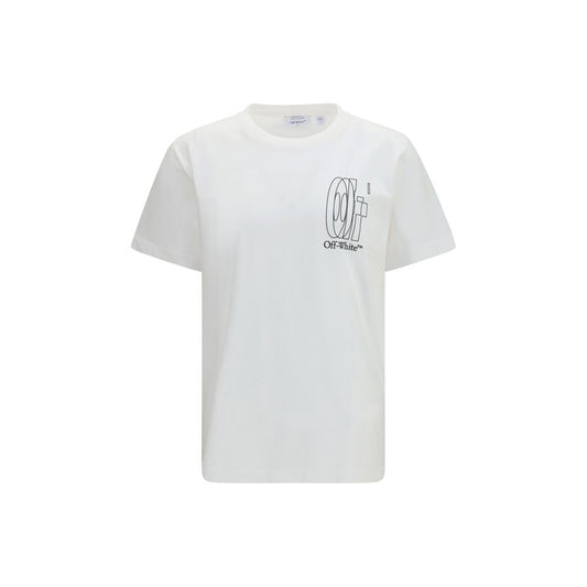 Off-White Big Double Arrow White Cotton T-Shirt