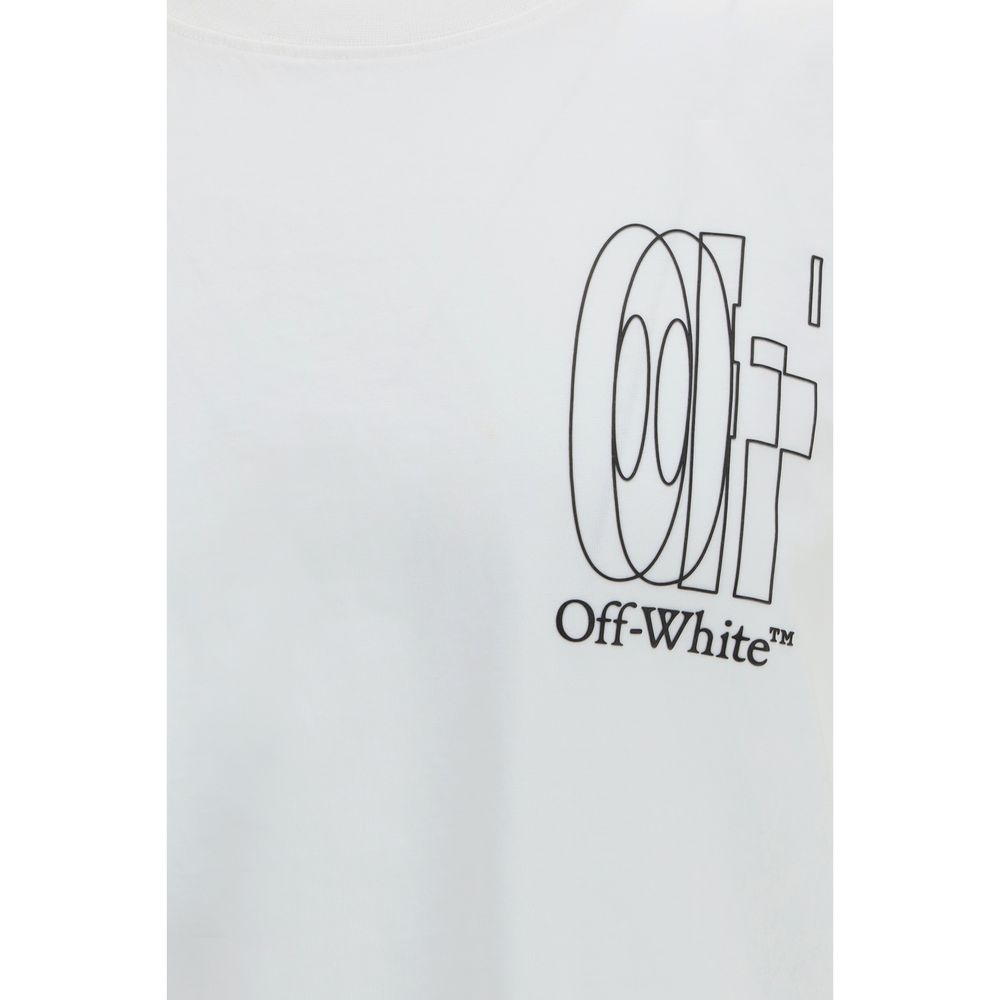 Off-White Big Double Arrow White Cotton T-Shirt