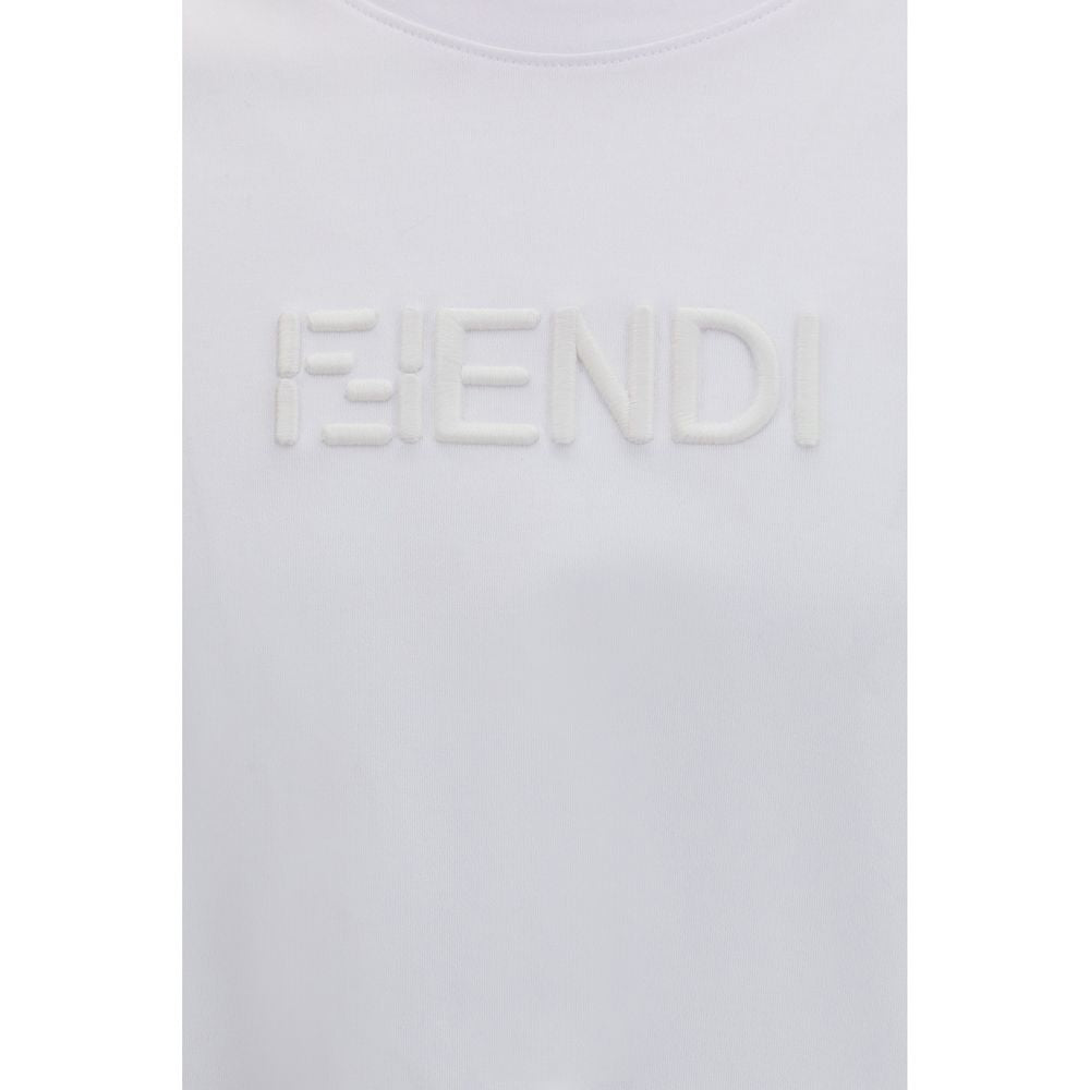 T-shirt Fendi en coton blanc