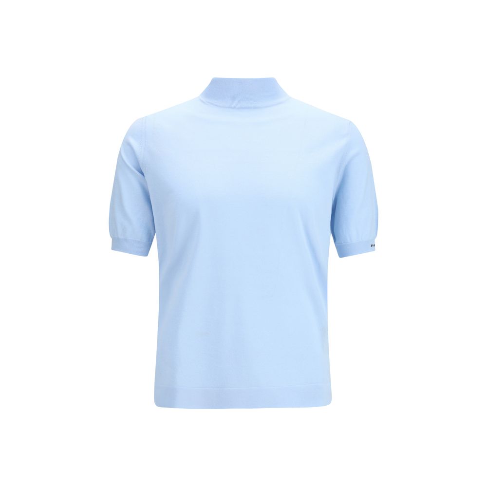 Sweat-shirt Prada en coton bleu