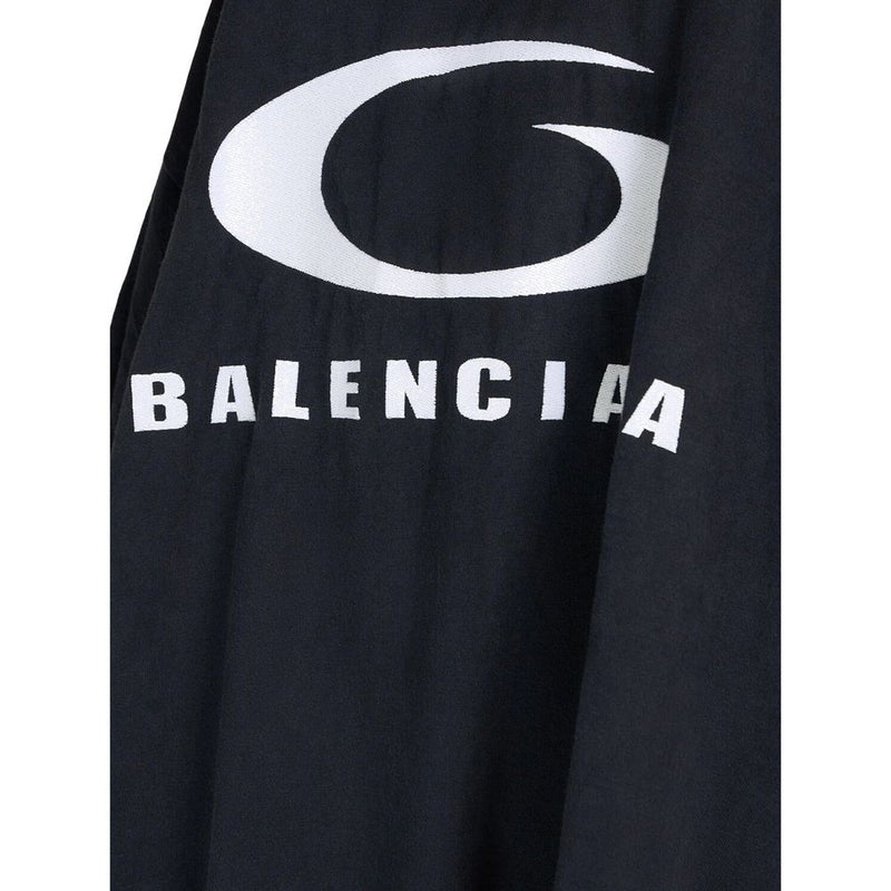 Balenciaga Black Cotton Casual Dress for Women