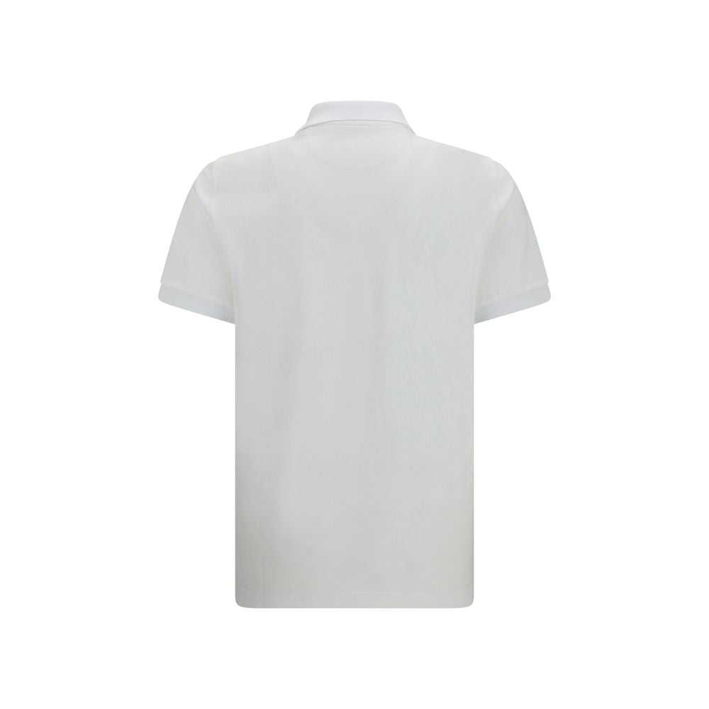 Polo Fendi en coton blanc