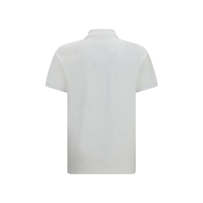Polo Fendi en coton blanc
