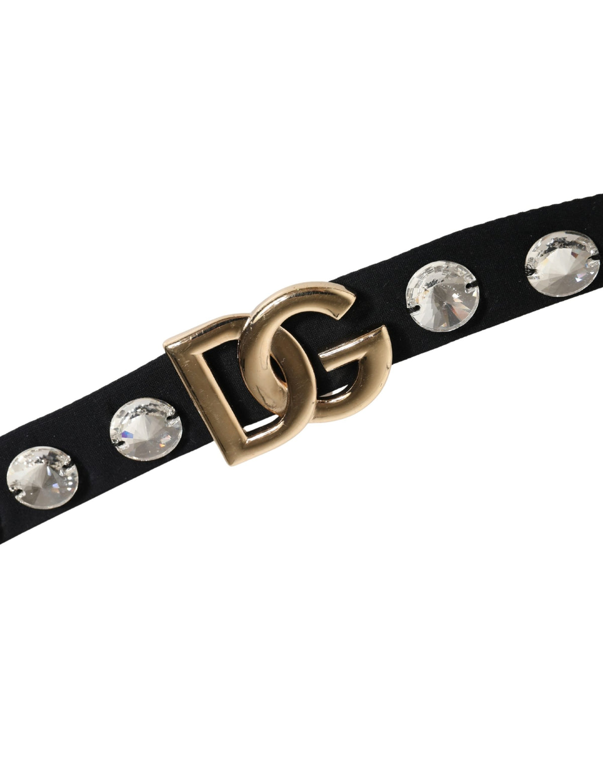 Dolce & Gabbana Black Crystal Embellished Bikini Bottom
