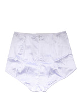 Dolce & Gabbana White Silk Blend High Waist Girdle Panty