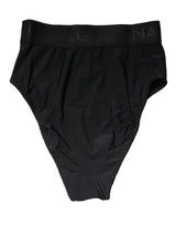 Dolce & Gabbana Black Logo Waistband High Brief Underwear