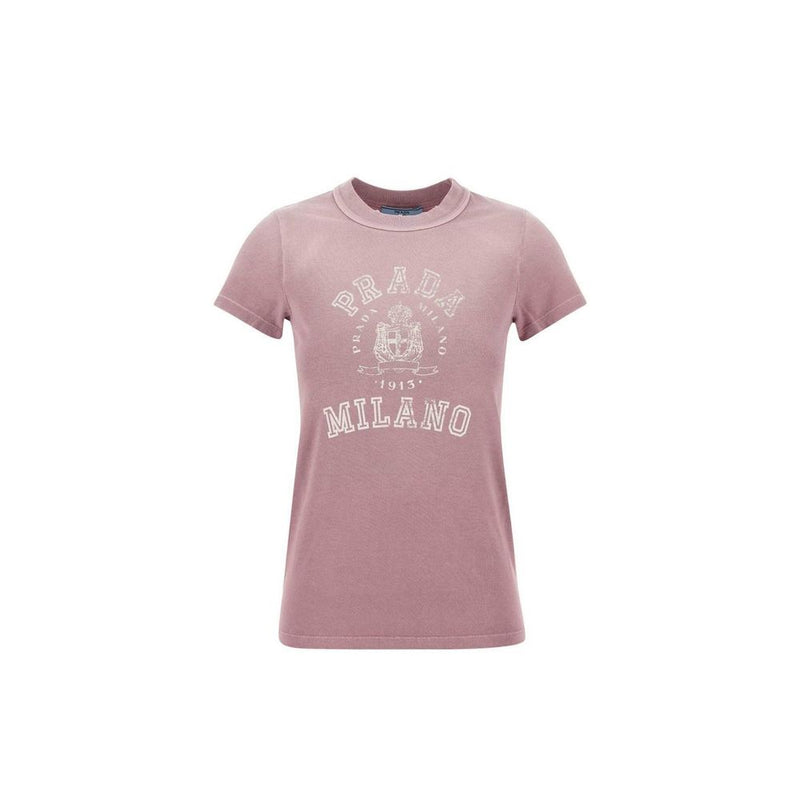 Prada Multicolor Cotton T-Shirt for Women