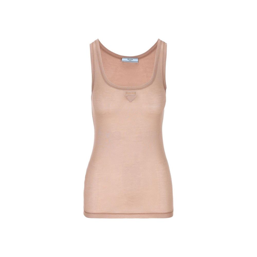 Prada Multicolor Silk Tank Top for Women