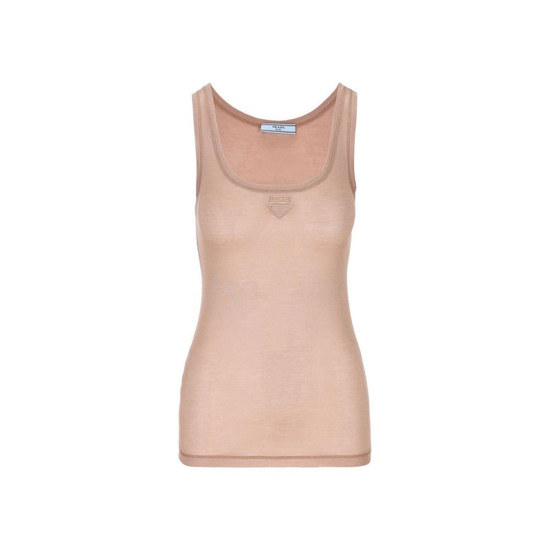 Prada Multicolor Silk Tank Top for Women