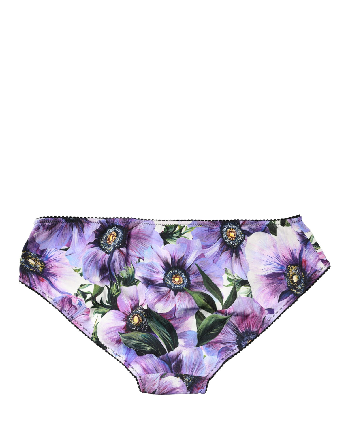Dolce & Gabbana Multicolor Floral Mid Waist Brief Panty