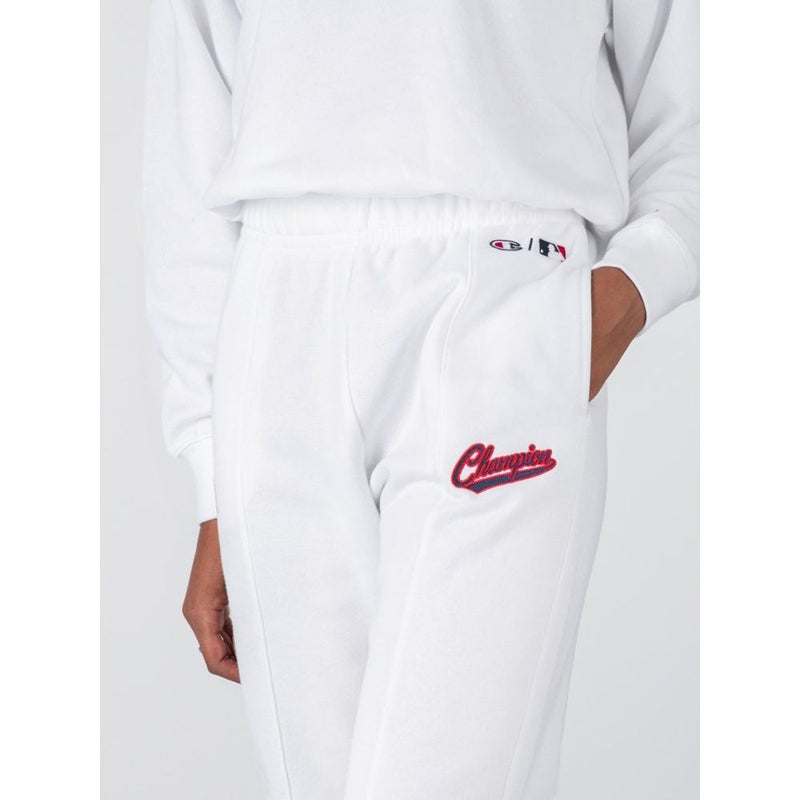 Champion White Cotton Joggers for Women - Comfortable Workout Pants