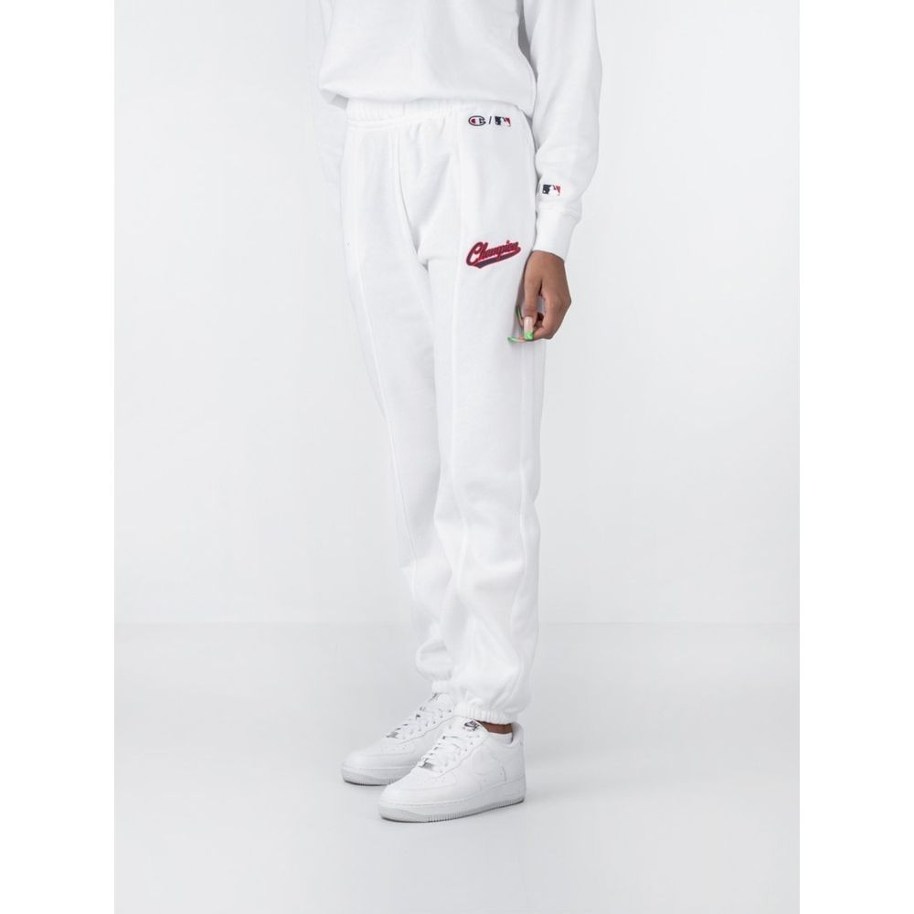 Champion White Cotton Joggers for Women - Comfortable Workout Pants