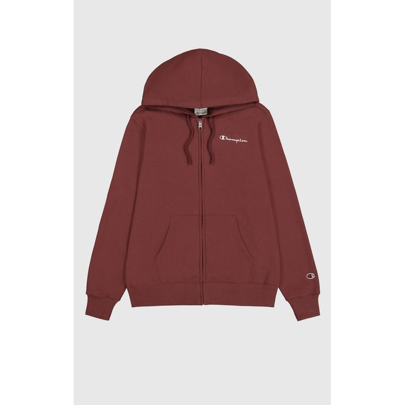 Champion Burgundy Cotton Sweatshirt for Women