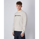 Champion White Cotton Sweatshirt - Stylish & Comfortable