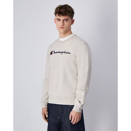 Champion White Cotton Sweatshirt - Stylish & Comfortable