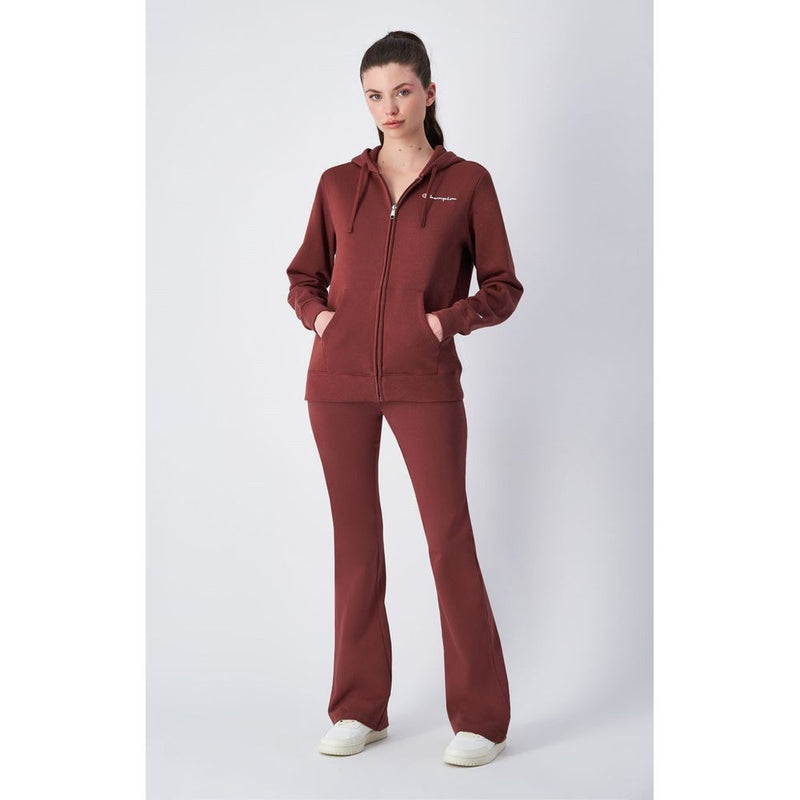 Champion Burgundy Cotton Sweatshirt for Women