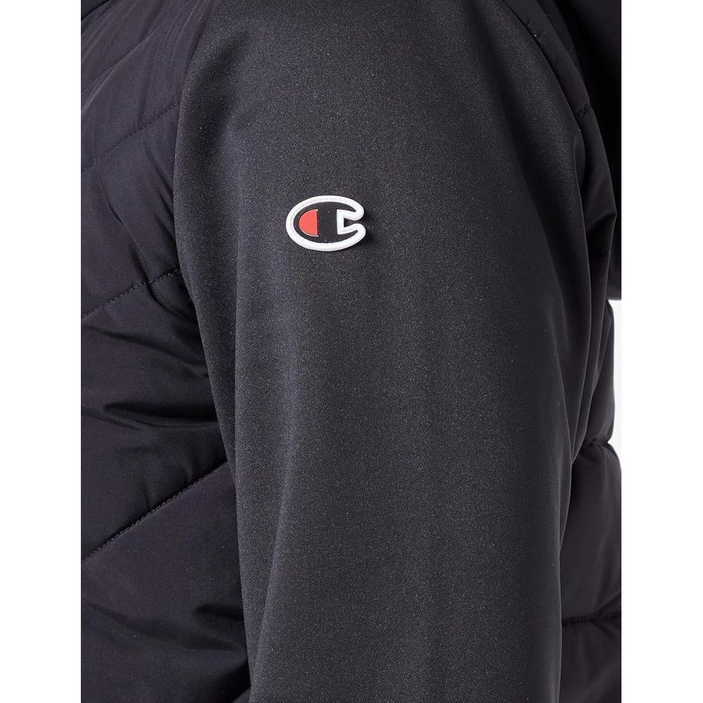 Champion Black Polyester Shell Jacket for Women