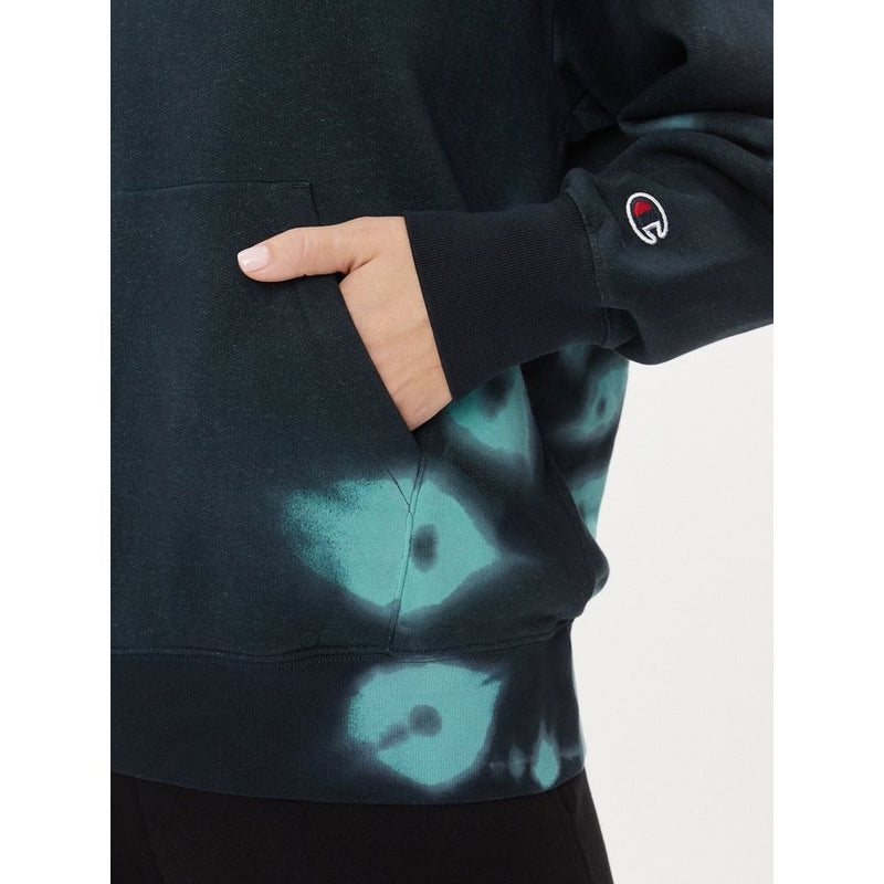 Champion Blue Cotton Sweatshirt for Women
