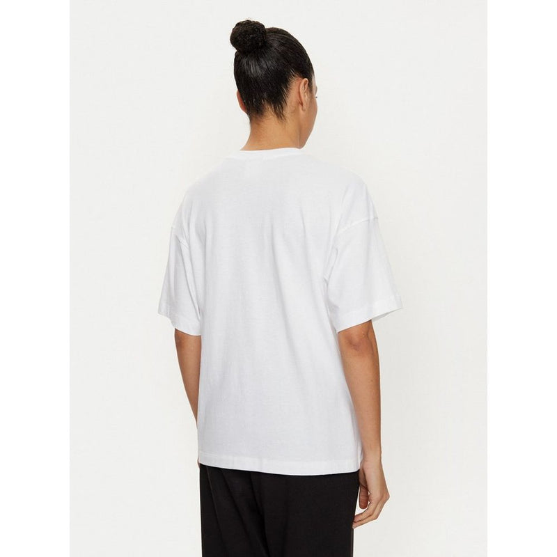Champion White Cotton T-Shirt for Women - XS