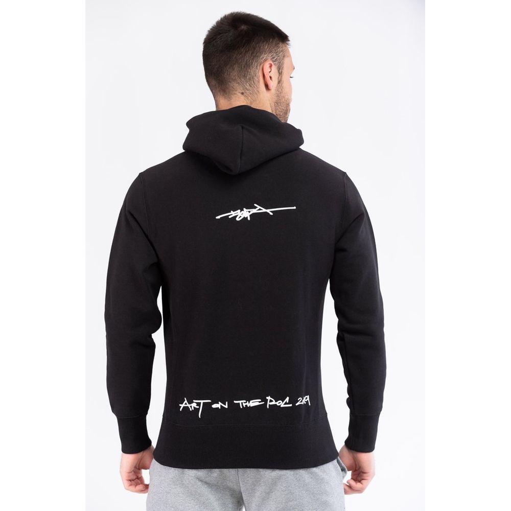 Champion Black Cotton Sweatshirt - Classic Comfort for Men