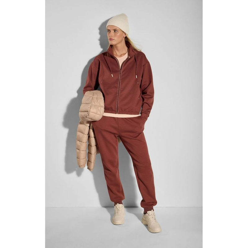 Champion Burgundy Polyester Sweatshirt for Women