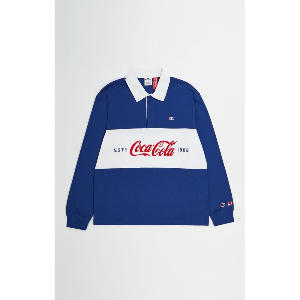 Champion Blue Cotton Polo Shirt - Stylish & Comfortable