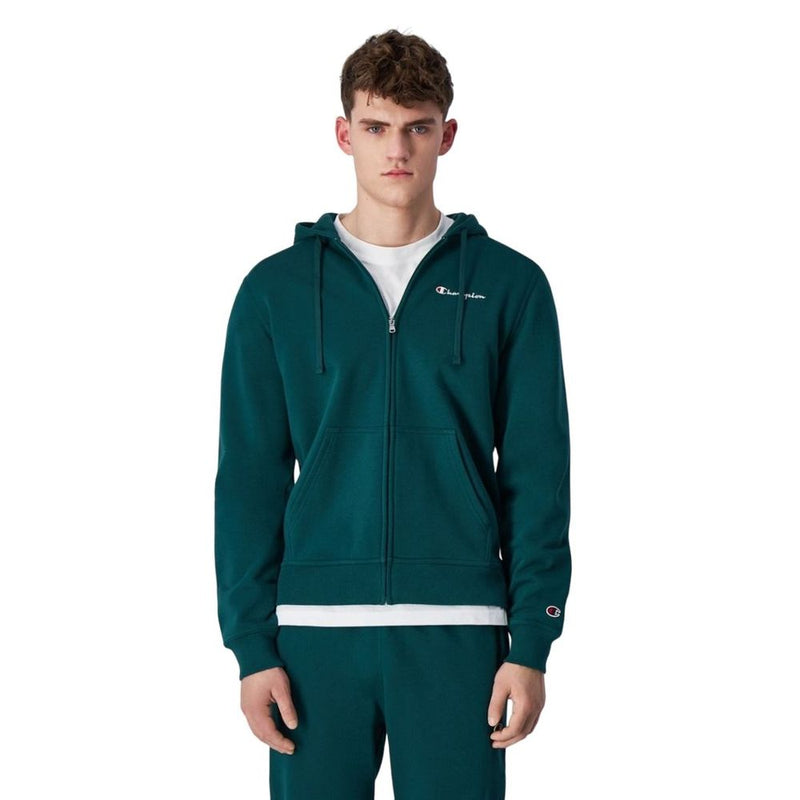 Champion Green Cotton Sweatshirt for Men