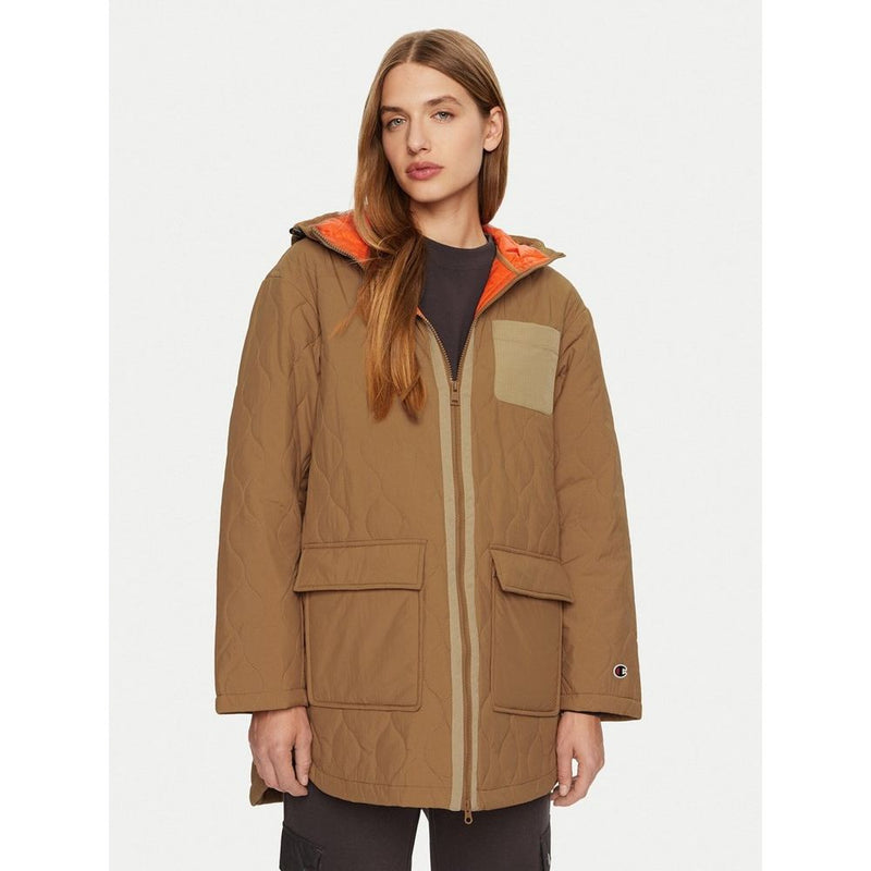 Champion Brown Polyamide Sweatshirt - Stylish Casual Essential