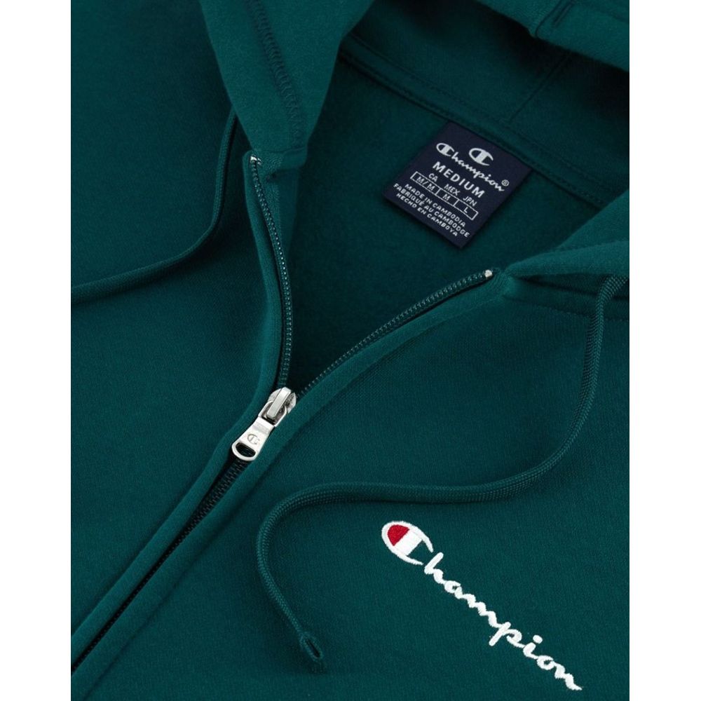 Champion Green Cotton Sweatshirt for Men