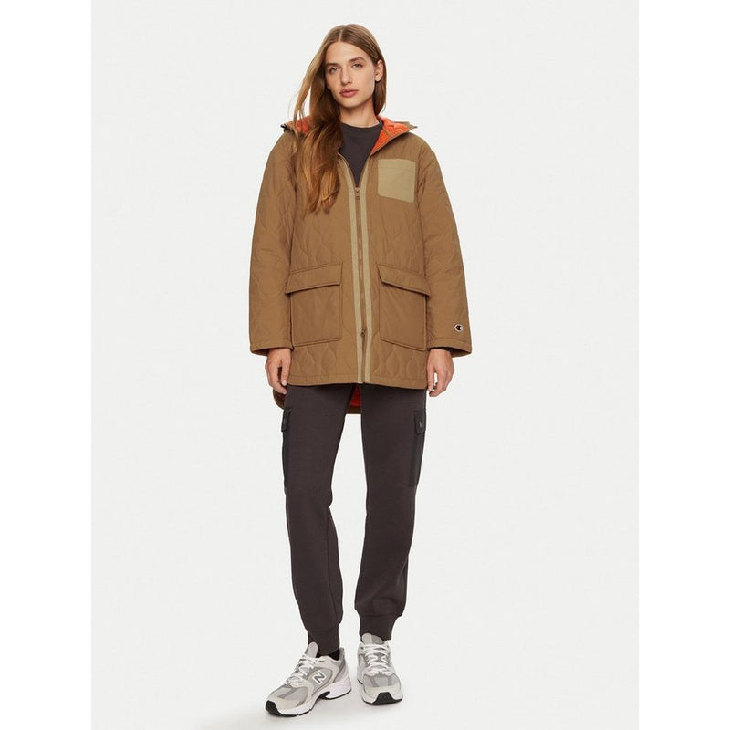 Champion Brown Polyamide Sweatshirt - Stylish Casual Essential